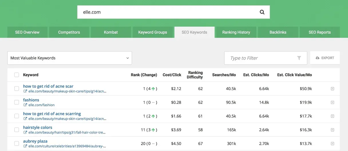 Imported media object