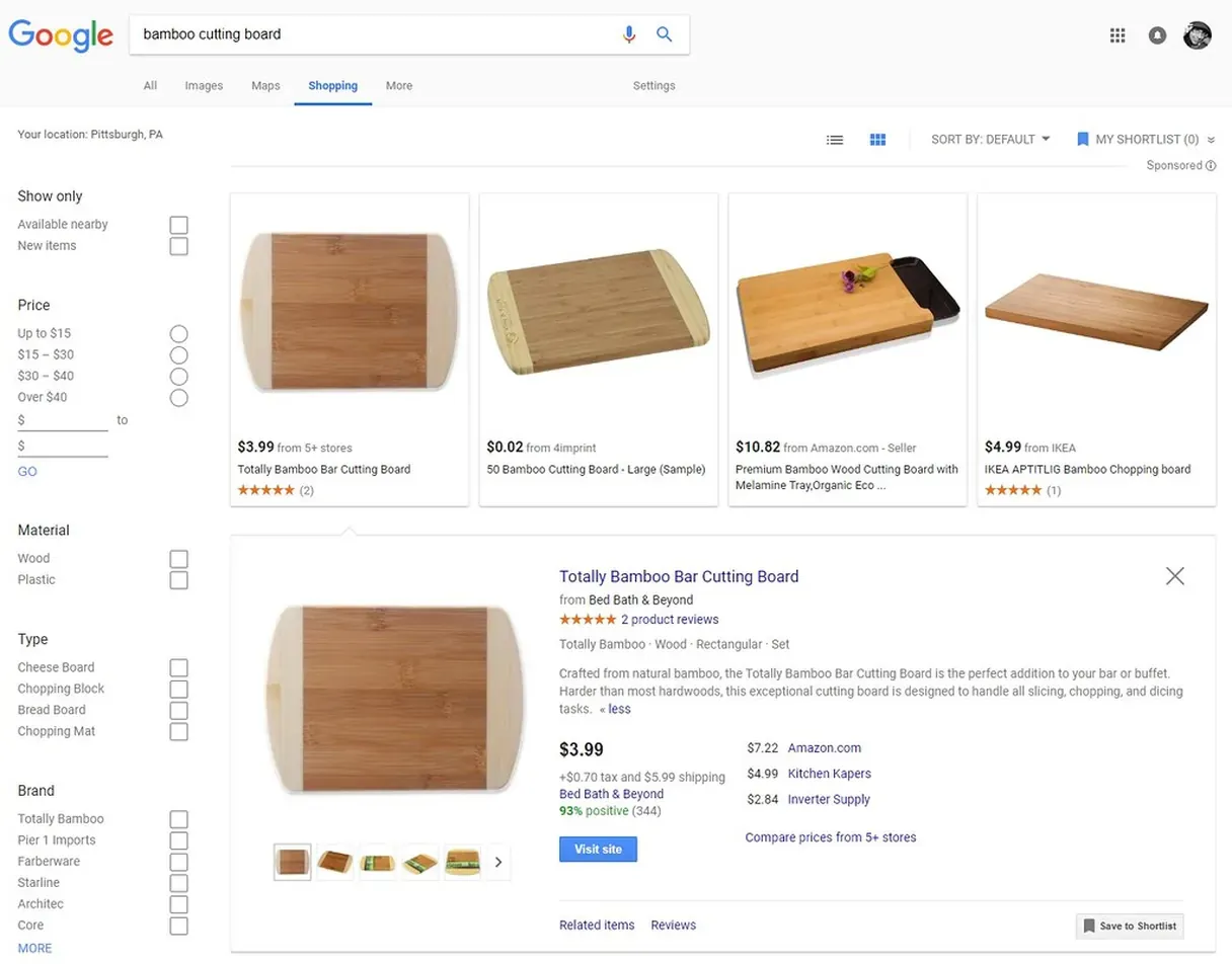 Imported media object