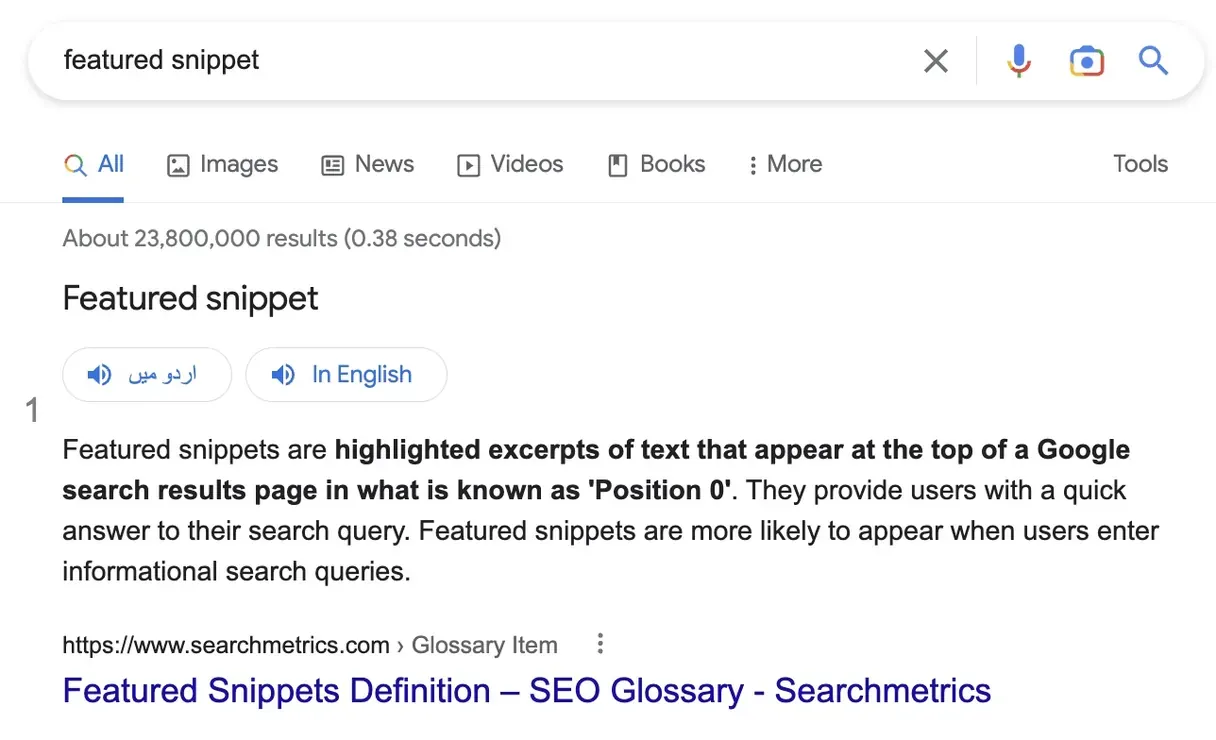 Imported media object